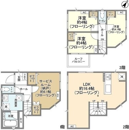 Ｋｏｌｅｔさいたま根岸＃０３の物件間取画像